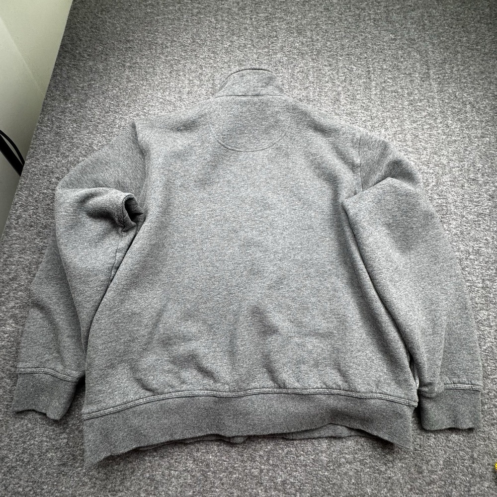 LL Bean Katahdin Iron‎ Works Mens Large Regular Sherpa Lined Grey Full Zip - Picture 16 of 16